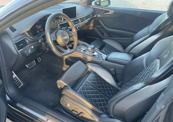 Audi A5 cena 130000 przebieg: 107241, rok produkcji 2018 z Chorzów małe 106